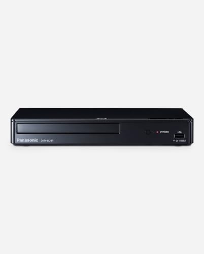 Angled view of Panasonic DMP-BD84P-K in black