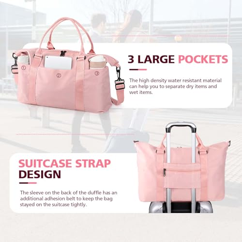 TOPBAG Travel Duffle Bag side pocket view