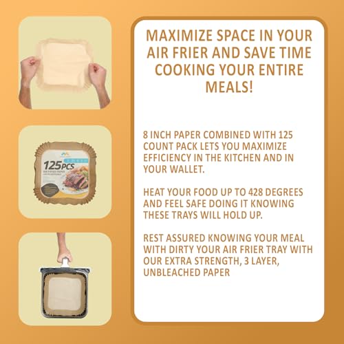 Mindful Design liners for 5-8 QT air fryers