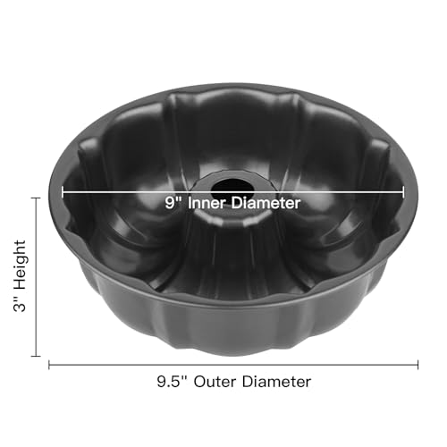 Carbon steel fluted tube pan profile