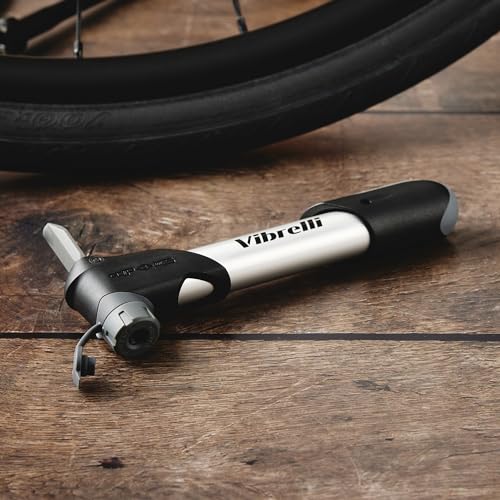 Silver Vibrelli bike pump components