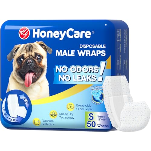 HONEY CARE All-Absorb A26 Male Dog Wrap