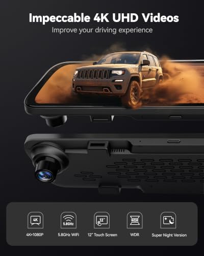 WOLFBOX G840S rear camera lens detail