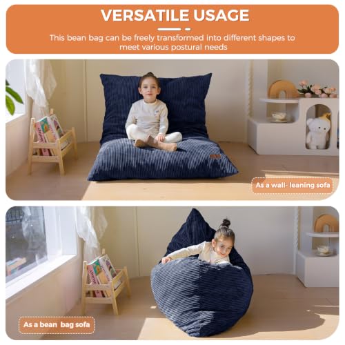 Close up of corduroy fabric texture
