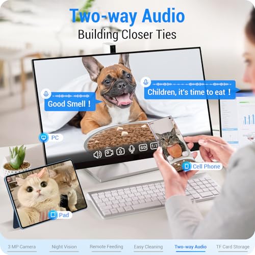 Wall-mounted carabiner safety feature for pet stability