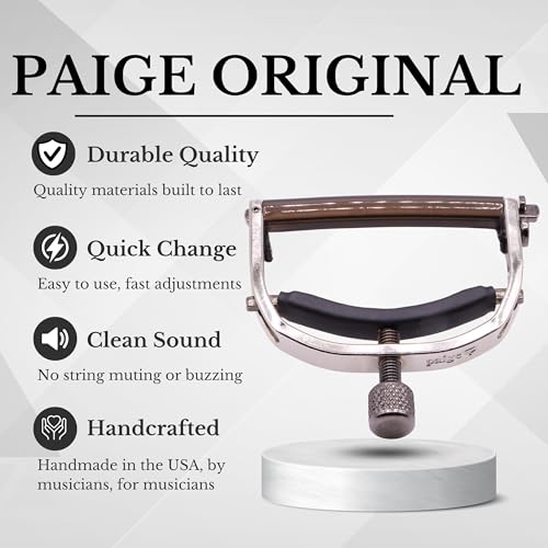 Back view of the Paige P-6N nickel locking mechanism