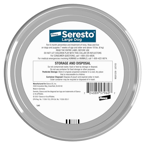 Seresto collar packaging front view