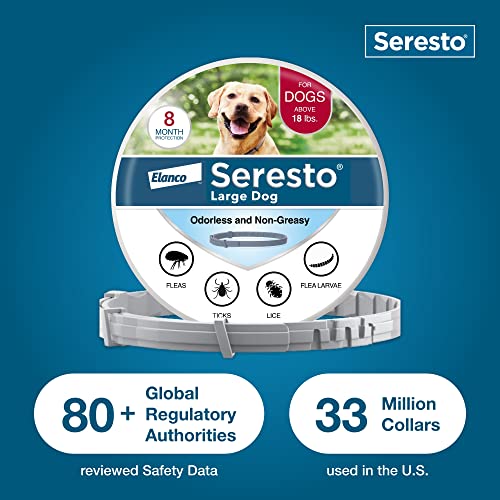 Side view of Seresto collar