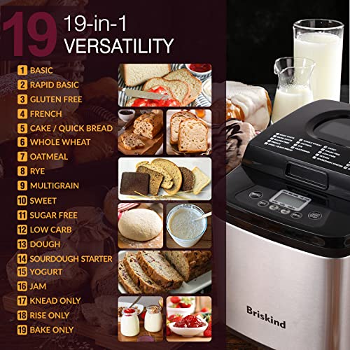 Included bread machine accessories