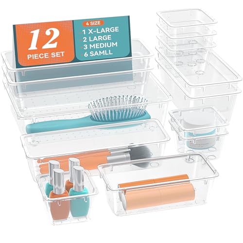 ElegantArray 12 PCS Drawer Organizer Set full view