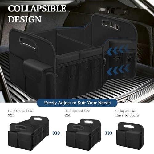 Non-slip bottom of Femuar car trunk storage