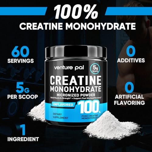 Venture Pal creatine mixed into a beverage