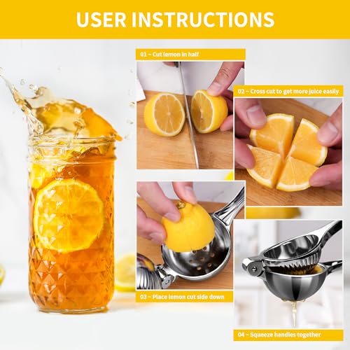 Rekix Lemon Squeezer juicing a lime
