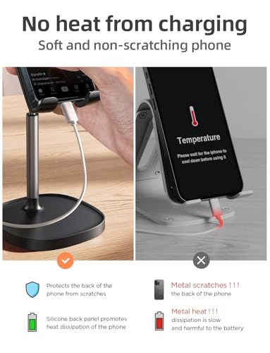 Charging cable management on LISEN stand