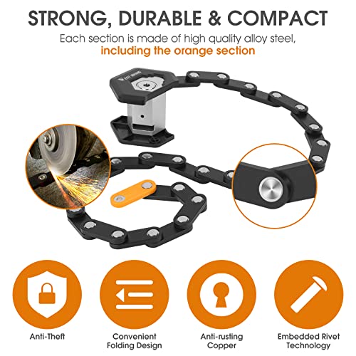 ICOCOPRO bike lock extended