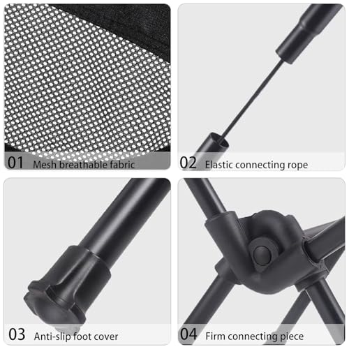Durable Oxford fabric of Wind Tour camping chair