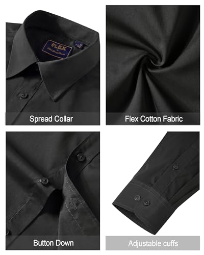Side profile of J.VER men's regular fit dress shirt
