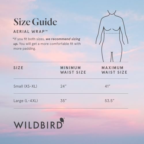 WildBird Aerial Buckle Wrap soft CloudBlend fabric close up