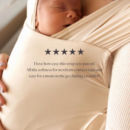 Newborn positioned in WildBird Aerial Buckle Wrap