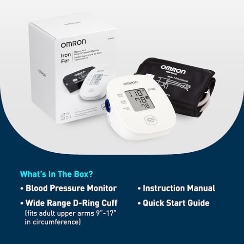 Omron Iron monitor box contents