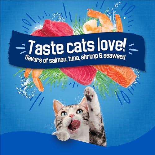 Friskies Seafood Sensations nutritional facts label