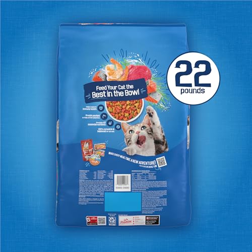 Friskies Seafood Sensations packaging side view