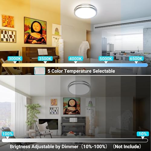 libtit 24W ceiling light energy efficiency specs