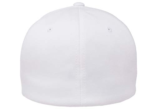 Back view of Flexfit fitted cap size L-XL