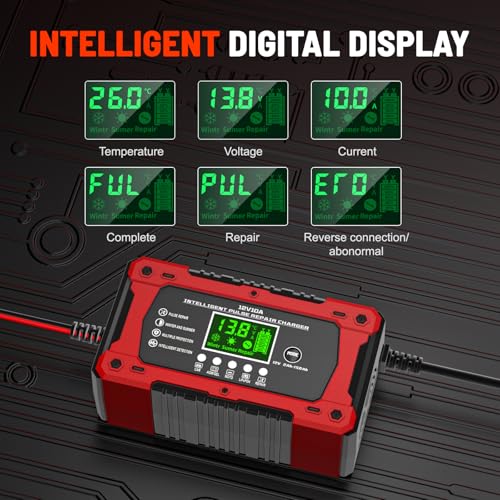 Side profile of the YDBAO 10A automotive charger