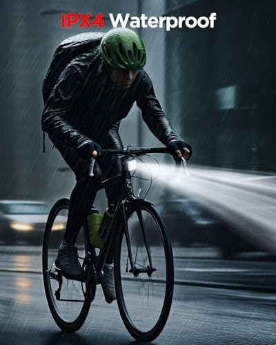 AKALE bike light in night riding mode
