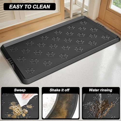 Azadx boot tray in an entryway setting