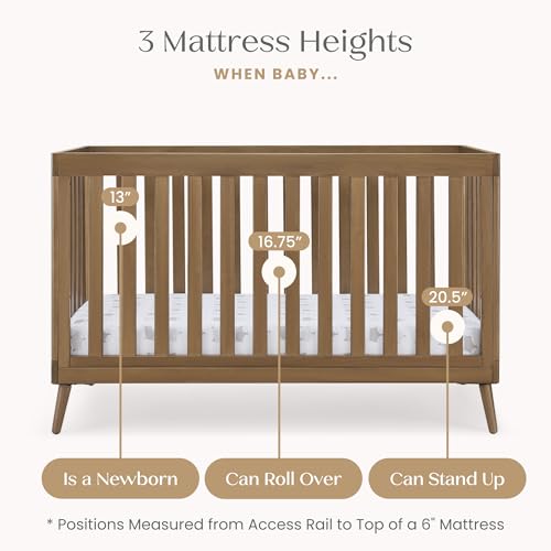 Crib converted to toddler bed setup