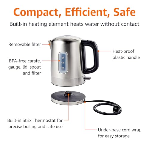 Electric kettle with rapid heating
