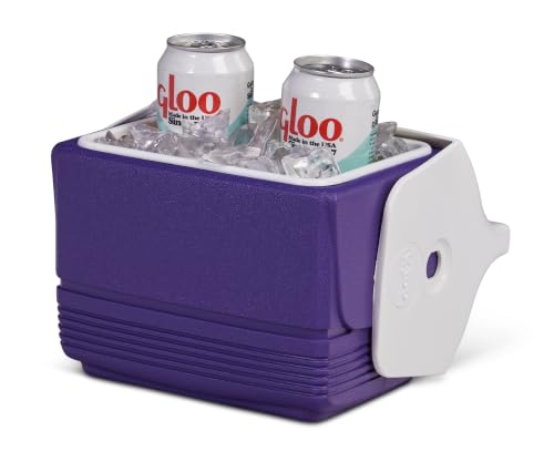 Purple Igloo Playmate Mini handle detail