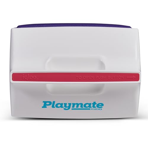 Igloo Retro Playmate Mini showing 6-can capacity