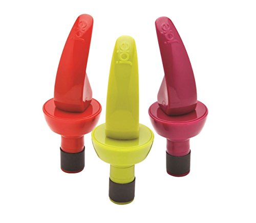 Joie bottle stopper lever and rubber seal mechanism
