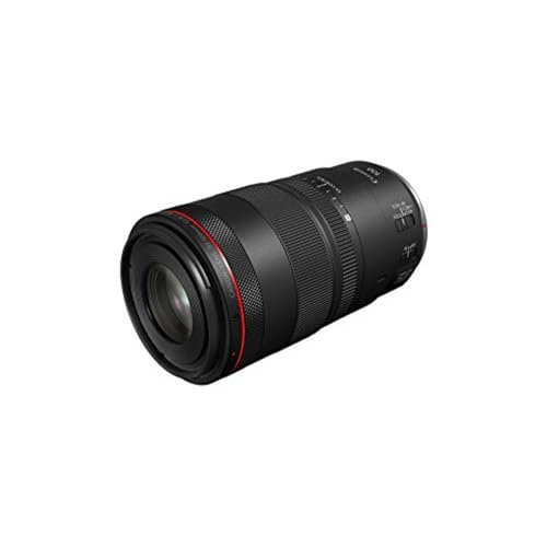 Top view of the Canon RF100mm macro lens