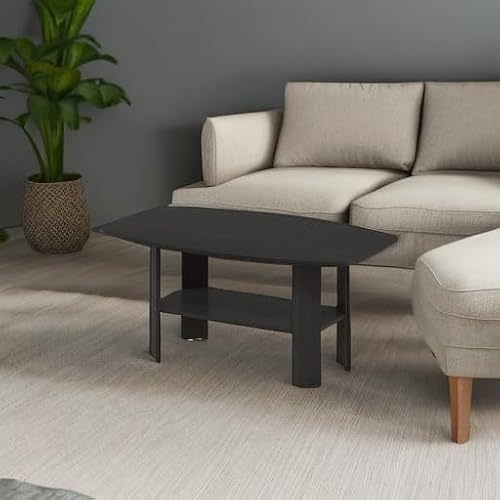 Top view of rectangular Furinno coffee table