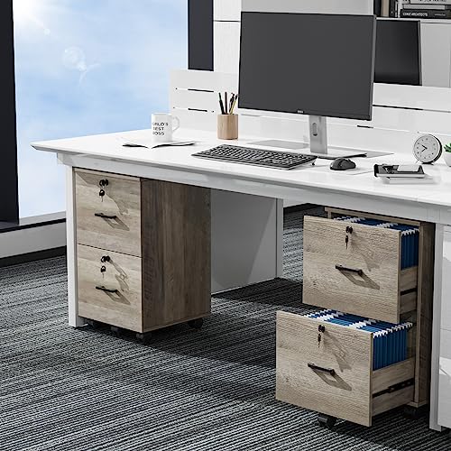 VINGLI file cabinet drawers with lock and keys