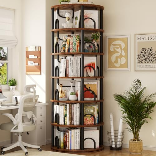 Aheaplus bookshelf filled with books and home decor