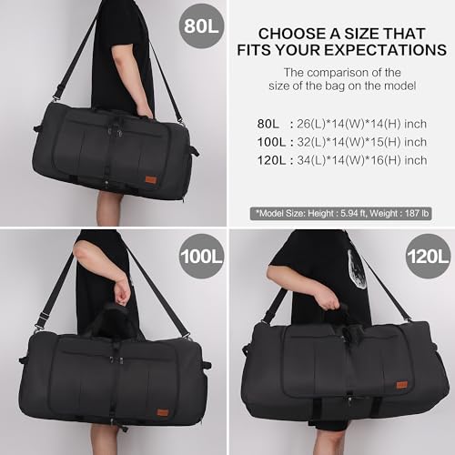 Urtala travel bag folded into compact storage mode