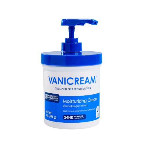Vanicream Moisturizing Cream 16 Oz bottle front view