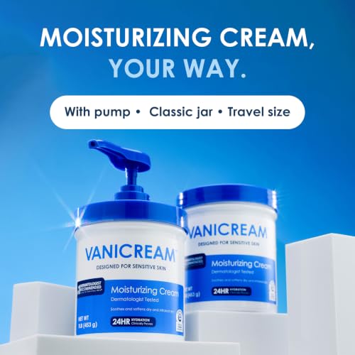 Usage instructions on Vanicream container