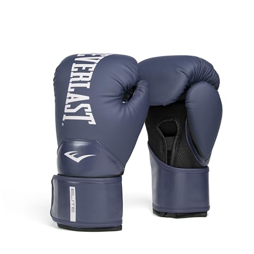 Everlast Elite 2 Boxing Gloves 16oz Navy pair
