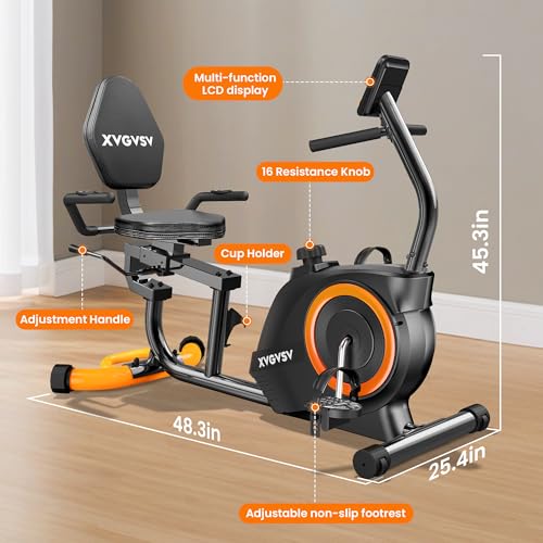 XVGVSV Stationary bike for comfortable home workouts