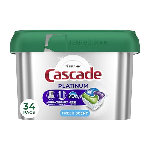 Cascade Platinum 34 count container front