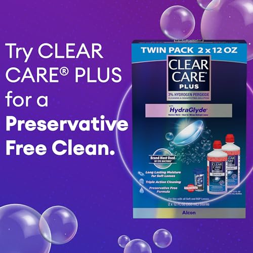 Clear Care Plus cleaning system case