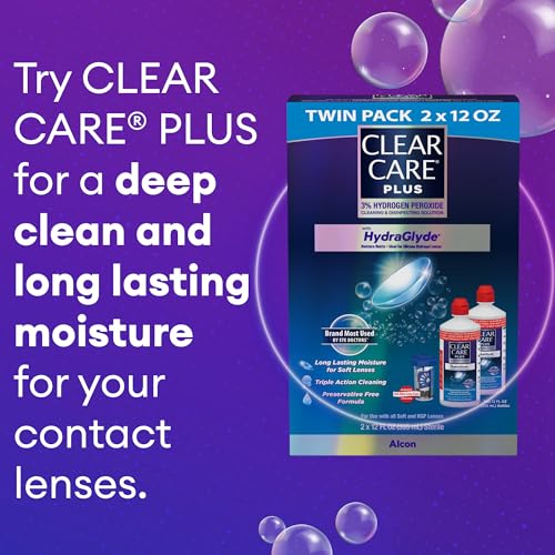 Clear Care Plus bottle size reference