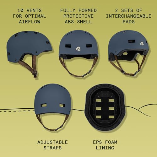 Retrospec Dakota helmet front ventilation design