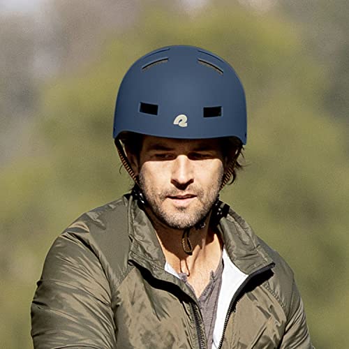 Retrospec Dakota helmet worn by a cyclist